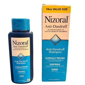 Nizoral Anti-Dandruff Shampoo Ketoconazole 1% 14oz Value Size
